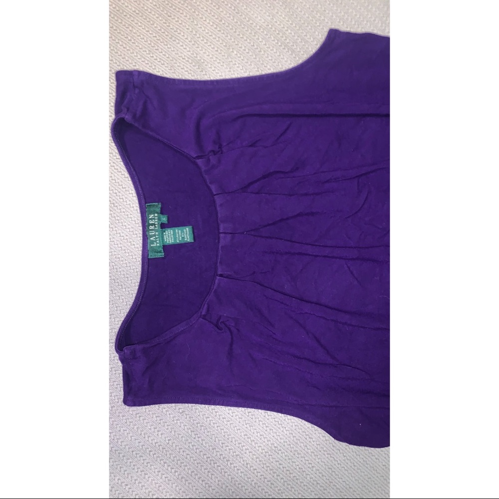 Ralph Lauren pleated shirt